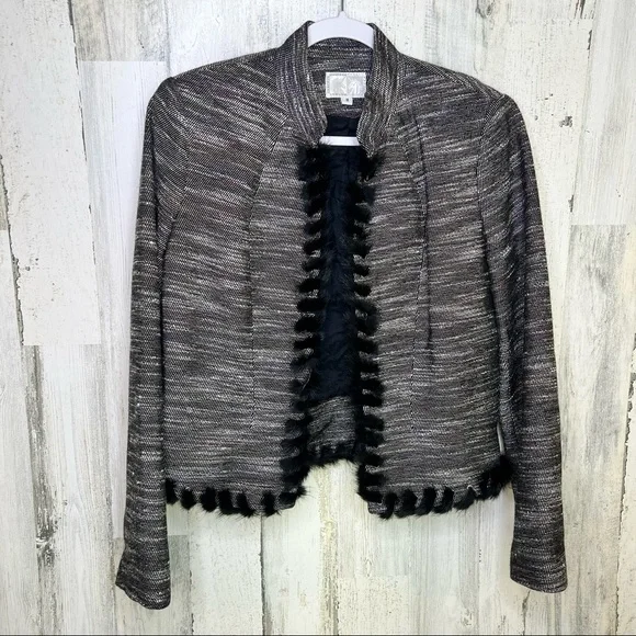 Black/ Gray Alberto Makali Jacket - Picture 5 of 8
